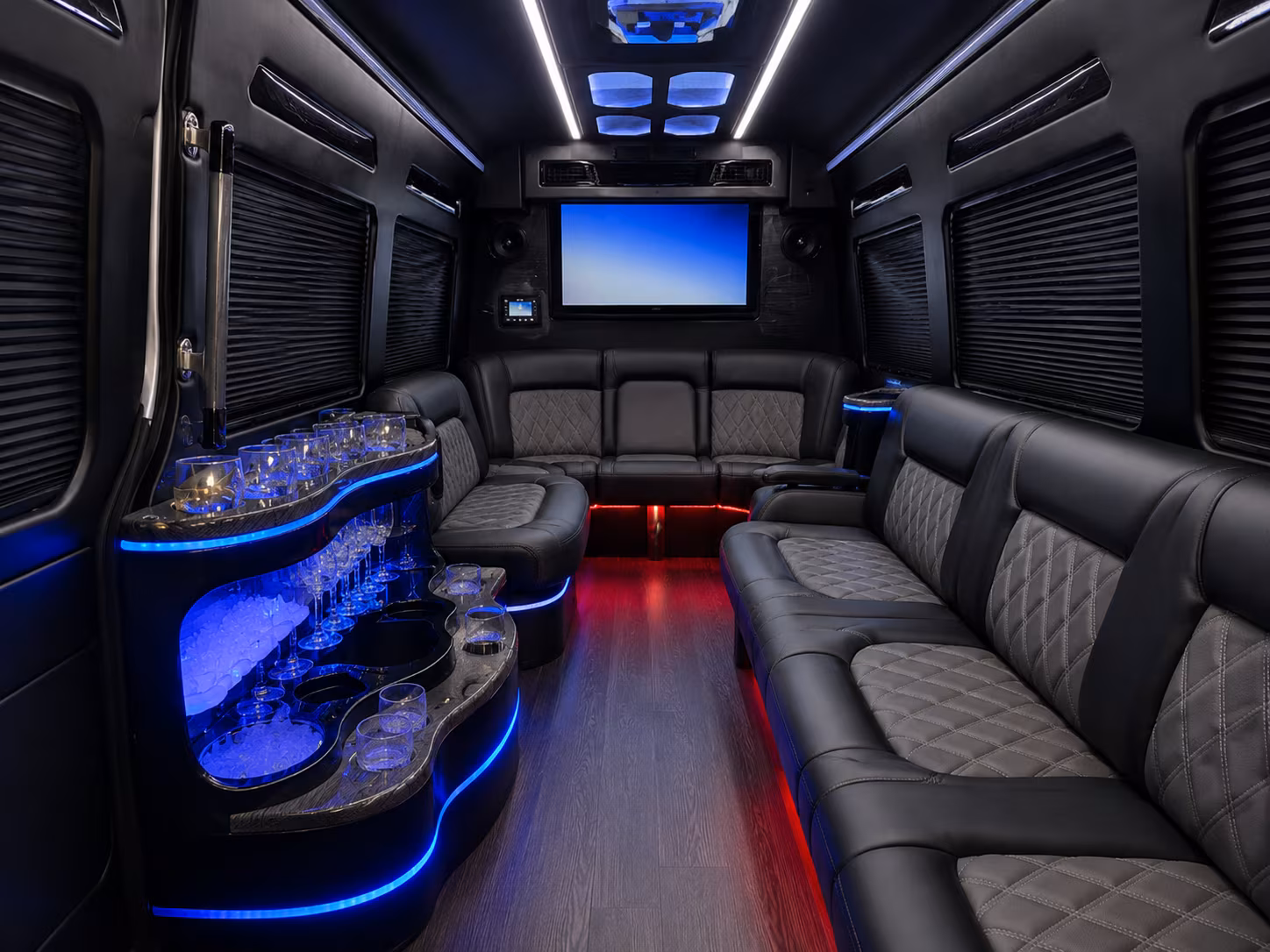 Columbia Airport Shuttle & Transportation onboard seating