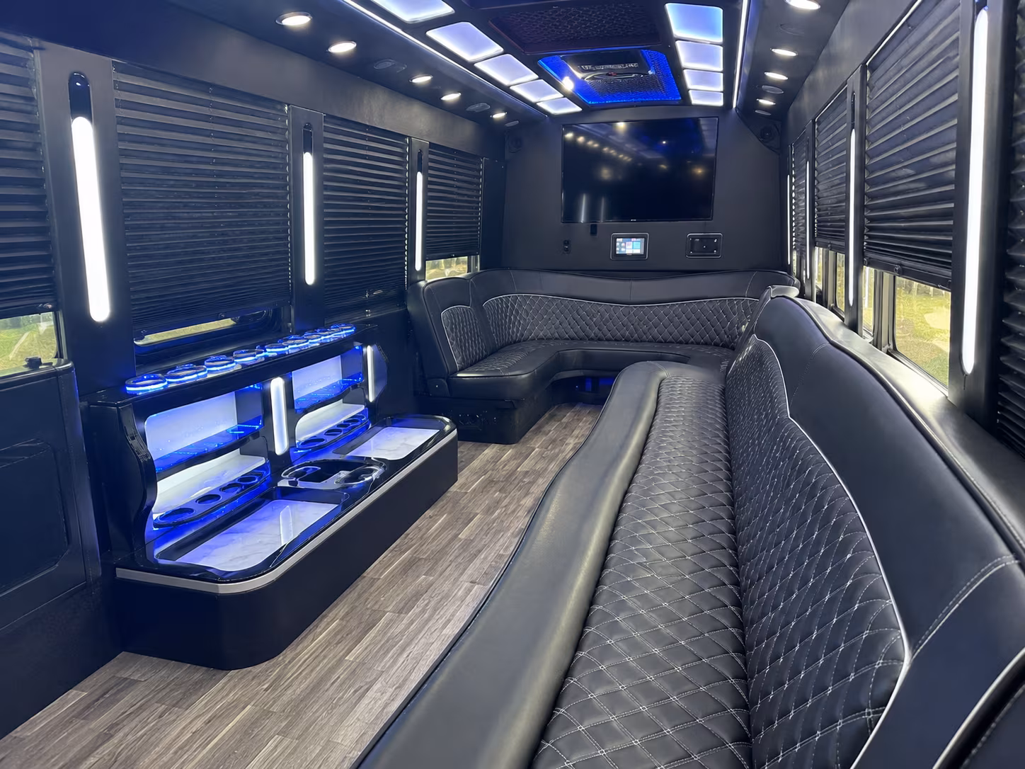 Columbia Bachelor & Bachelorette Transportation onboard seating