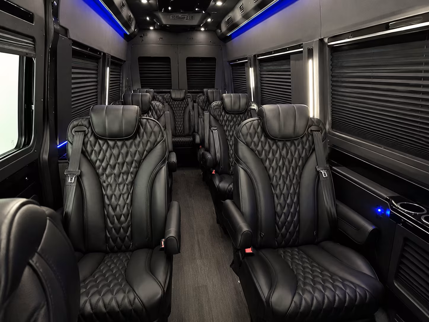 Columbia Corporate Transportation onboard seating