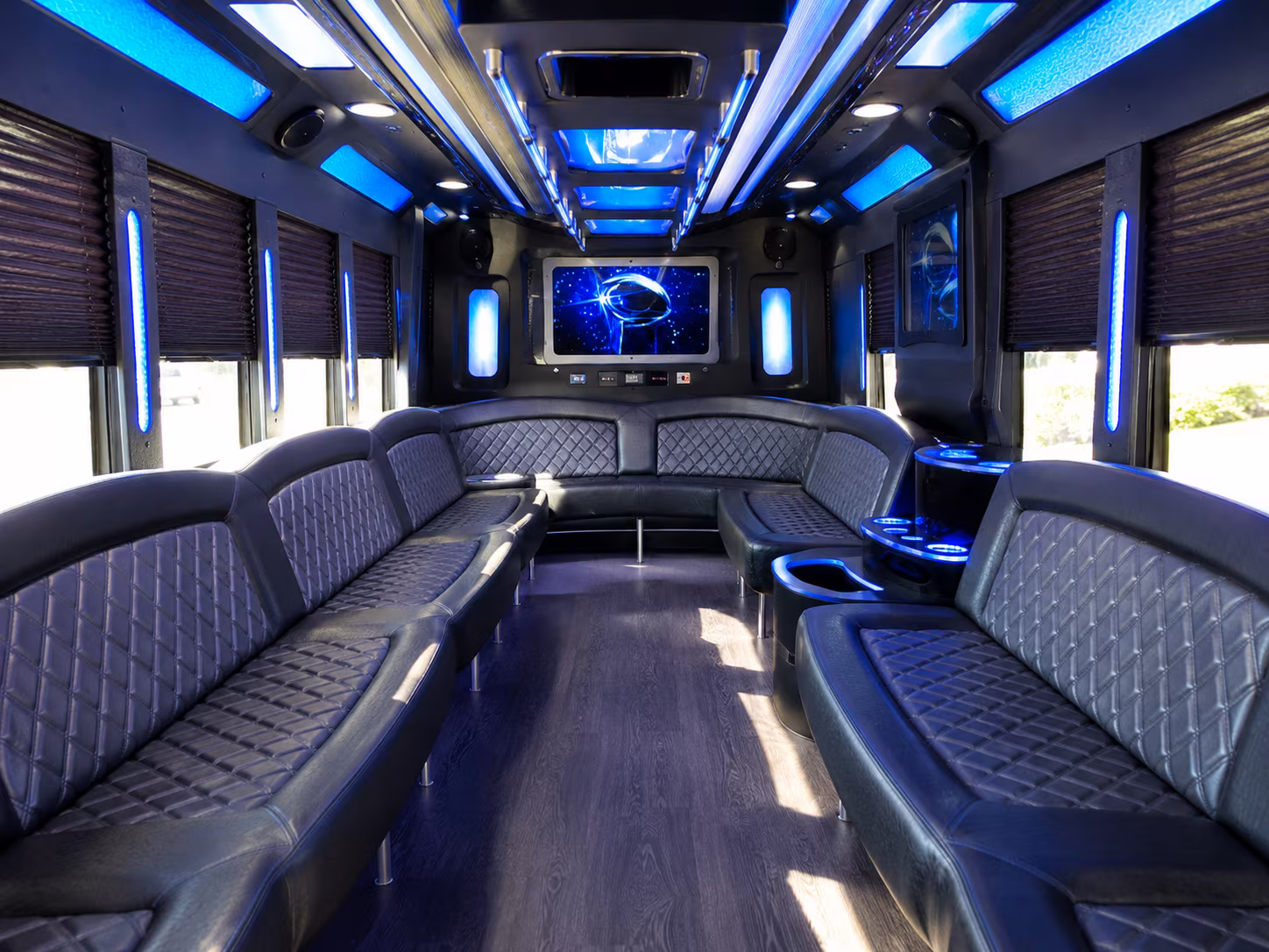 Columbia Private Event Transportation onboard seating