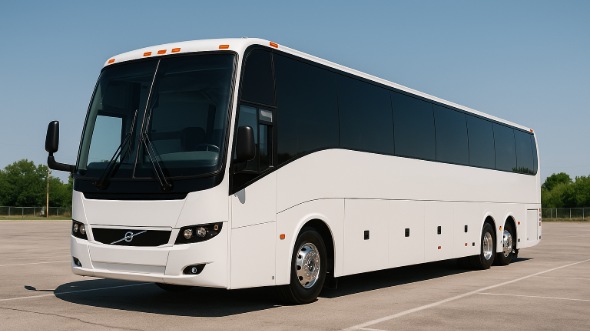 Exterior of Charter Bus Company Columbia's 47 Passenger Charter Bus in Columbia