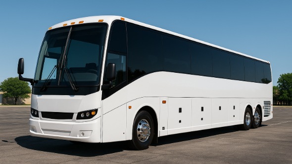 Exterior of Charter Bus Company Orangeburg's 50 Passenger Party Bus in Orangeburg